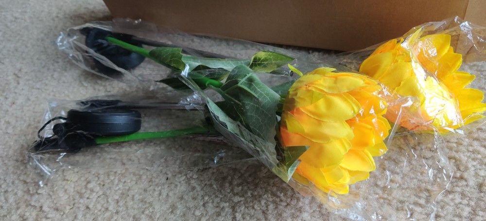 Outdoor Sunflower Solar Garden Decorative Lights for Garden, Patio, 

