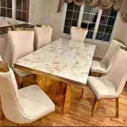 Lovely Luxury Dinning, Coffee table & Chairs 