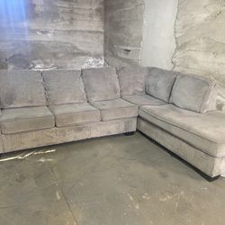 Large Gray Sectional Sofa 