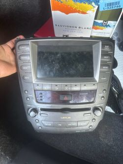 Lexus is navigating screen