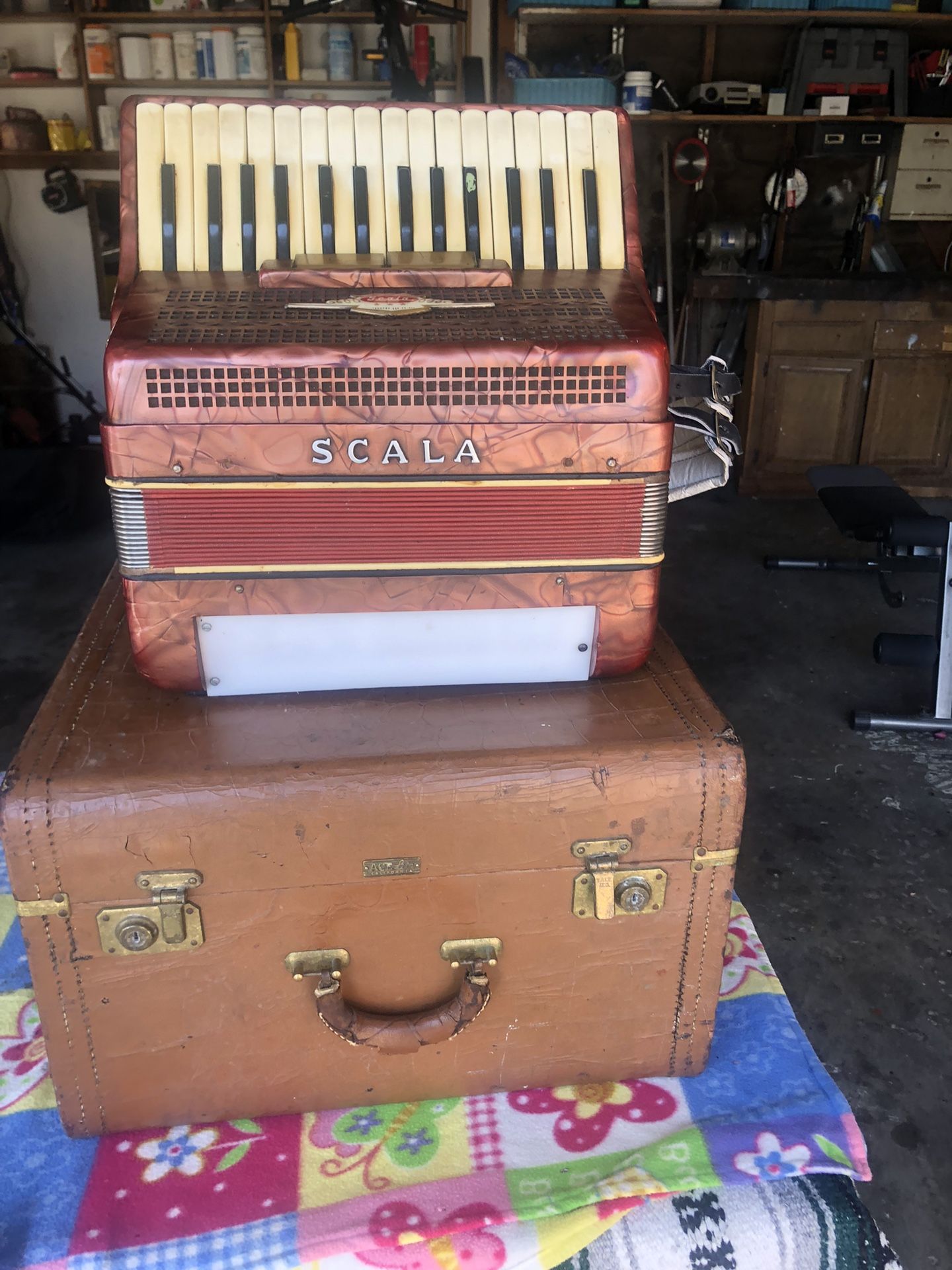 Accordion Piano Working Good
