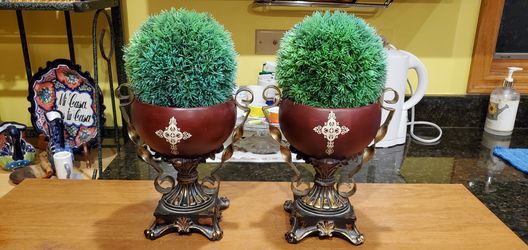 Two Decorative Trees