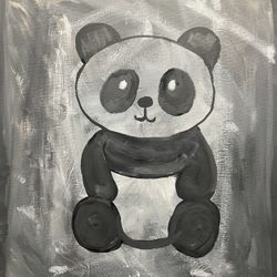 Panda Painting 