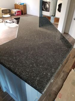 Granite and cabinets