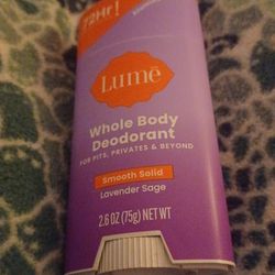Lume Deodorant Purple Scent Lavender Sage 