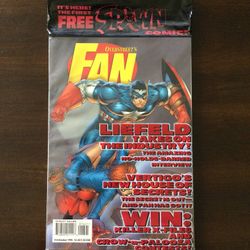Overstreet Fan #16 W/ Spawn Fan Edition #1 Comic