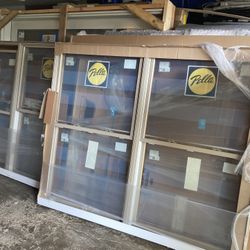 New windows , Pella Lifestyle , 72 by 60 3/4 by 4 9/16 jamb