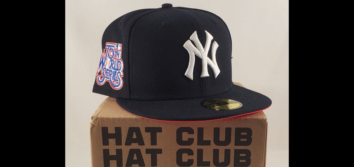 Yankees 75TH World Series HAT CLUB exclusive