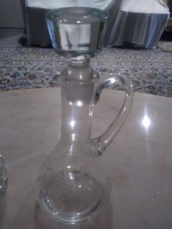  Wine / Whisky glass decanter.  Woodland Hills Ca. 