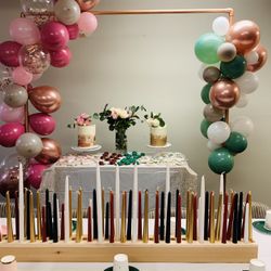 Giant Cedar Handmade Wooden Candle Holder