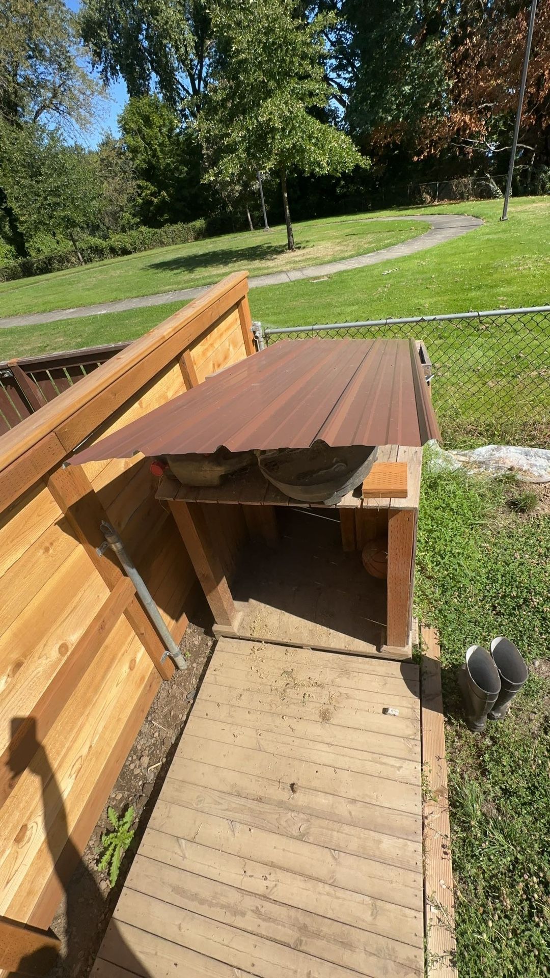 Wooden Dog House