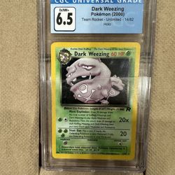 Pokemon Graded Card “Dark Weezing”
