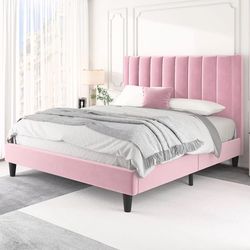 Brand new queen, pink bedframe for $90
