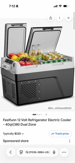 40qt car refrigerator