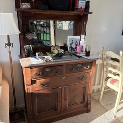 Buffet Server with Marble top