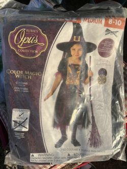 Halloween Color Magic Witch