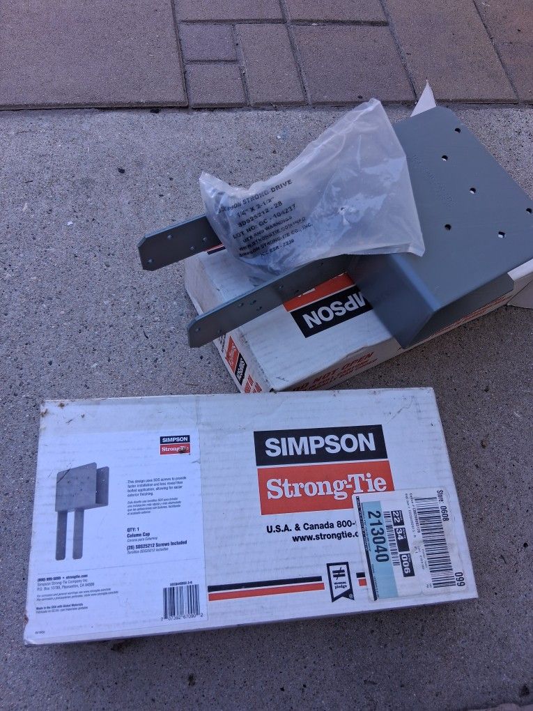 Simpson End Colum Cap 4x4