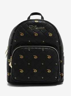 Disney Gold and Black Disneyland Logo Loungefly