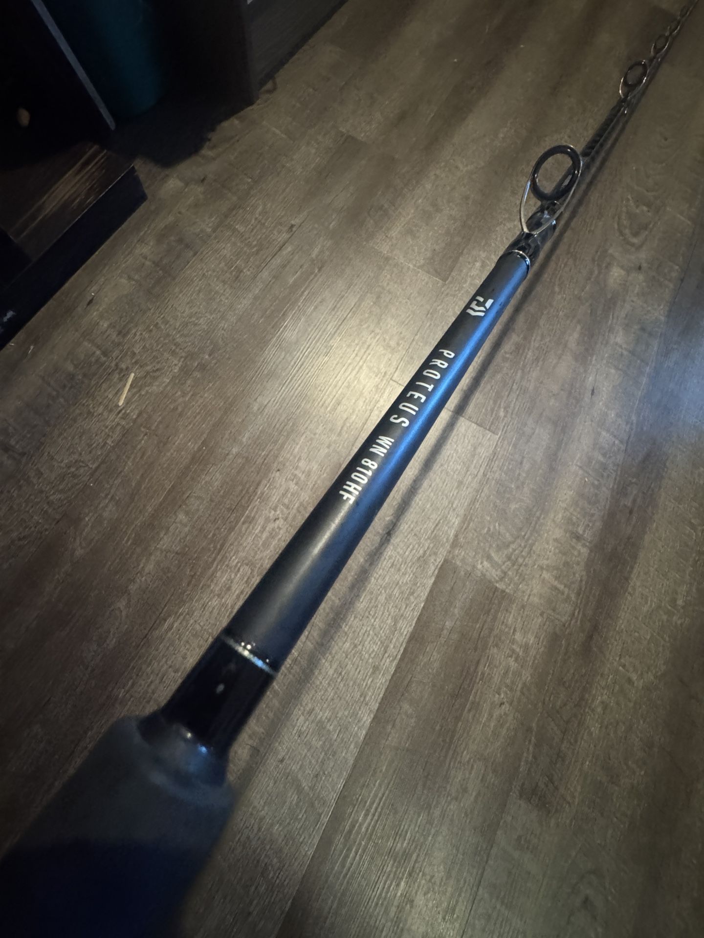 Daiwa Proteus 8’10” Hvy Salt Water Fishing Rod. Like New.
