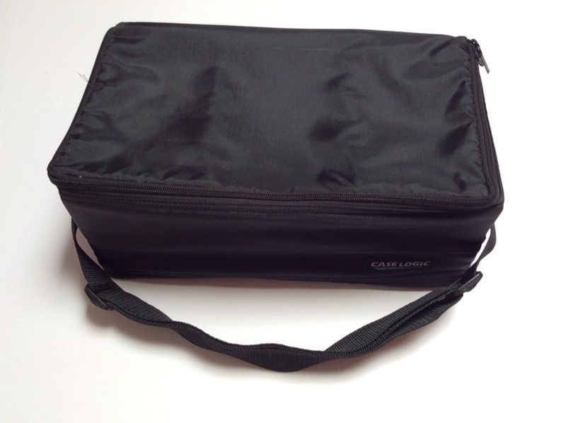 Case Logic 60 Double Sided Portable Carry Case Storage Audio Cassette Tape