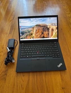 14 inches Lenovo ThinkPad T490 Laptop Win 11 Pro i5 8265U 4-Cores @1.8Ghz RAM 16Gb Nvme 256Gb Microsoft Office  - Firmed Price - Work Great - No issue