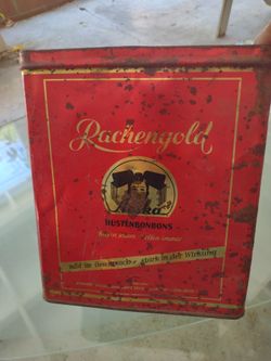Tin container from Germany