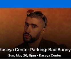 2 Bad Bunny tickets (Aisle seating For Sunday)