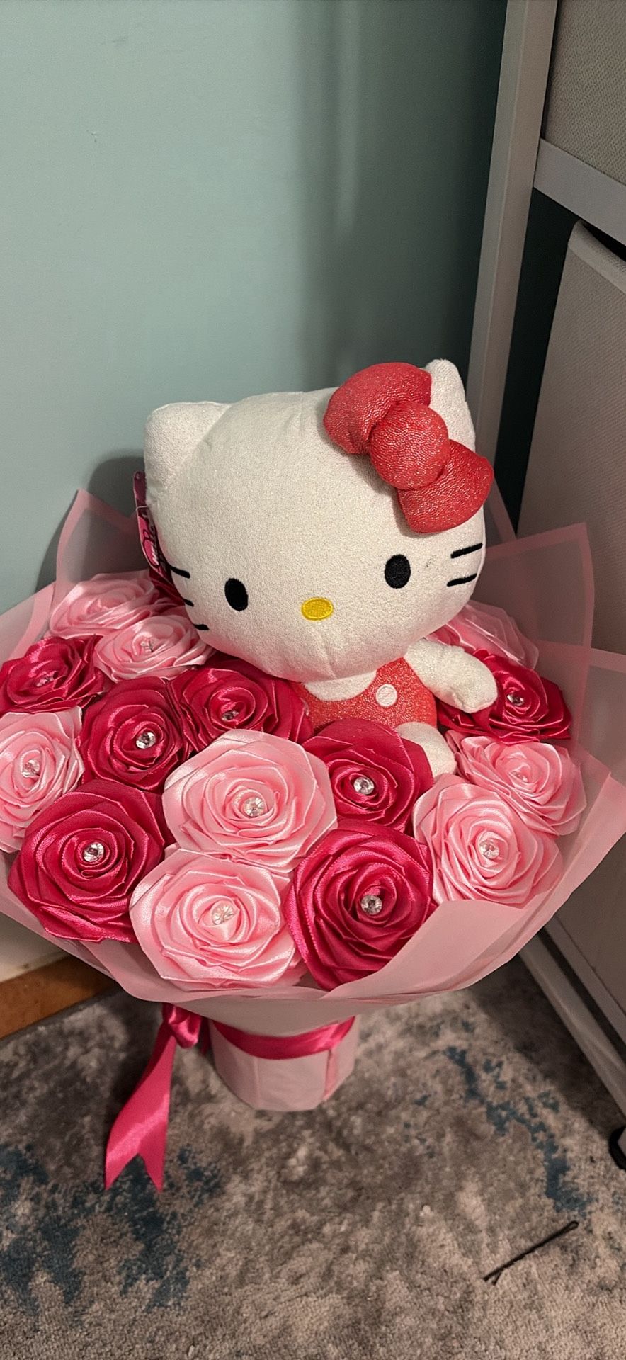 Eternal Flower Bouquet Hello Kitty