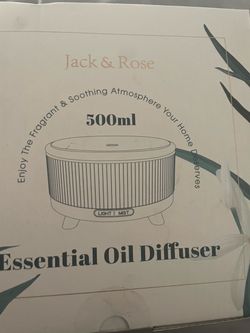 Jack & Rose 500ml Essential Oil Diffuser