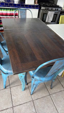 Dining Table + Chairs 4