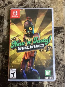 Oddworld new and tasty Abe’s odyssey Nintendo Switch