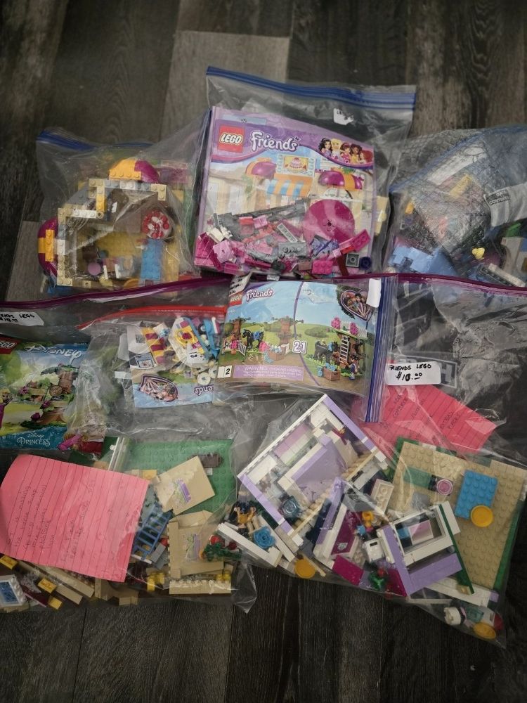 Lego Friends Heartlake Sets Assortment Lot For Girls Building Bricks