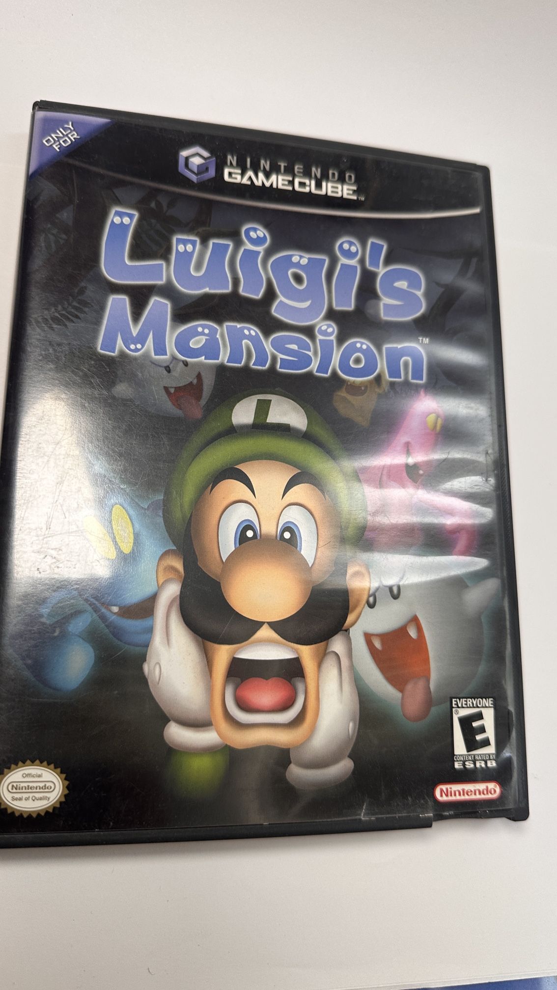 Luigi’s Mansion Nintendo GameCube Black Label CIB With Manual Tested 2001