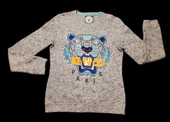 Women Kenzo Paris Jungle Sweatshirt Sz XS 