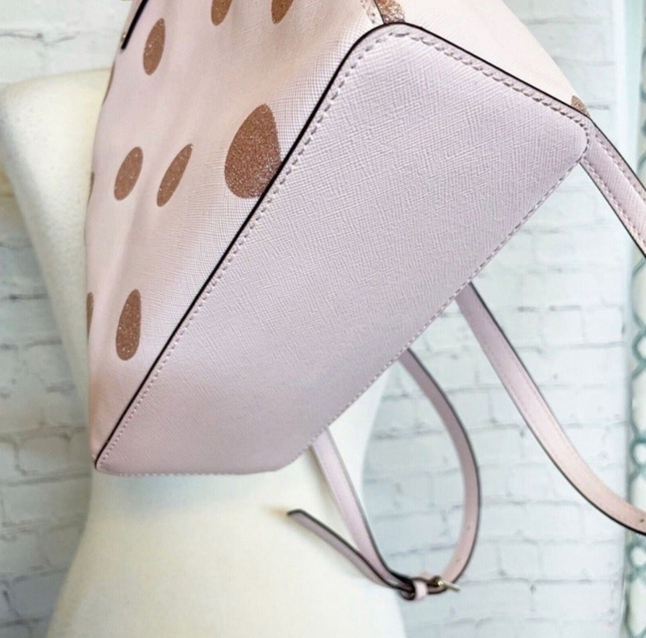 Kate Spade Haven Lane Sammi Backpack WKRU4790 Pink Glitter  display picture 3