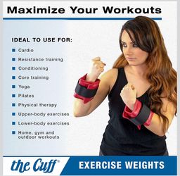 The Cuff Therapy Weights Set of 8