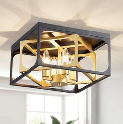 Modern 4-Light Chandelier Ceiling Light,