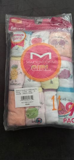 Brand new girls size 12 underwear brief