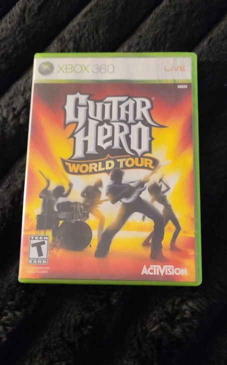 Guitar Hero World Tour (Microsoft Xbox 360, 2008) Authentic, complete, tested