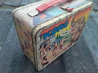 KORG lunch box, metal