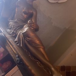 Antique Chairs and China Dishes Sculpture 