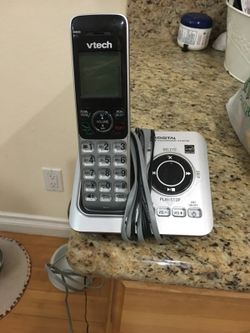 Vtech portable phone with digital answering system