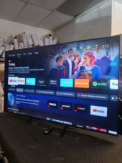 75 Inch ANDROID HISENSE 4K TV