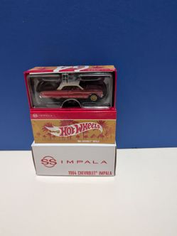 Hot Wheels RLC 1964 Chevrolet Impala SS Die-Cast Red