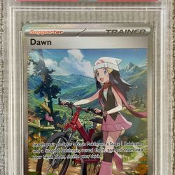 Pokemon Phantasmal Flames PSA 10 Dawn SIR #129