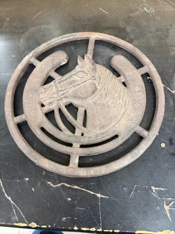 Old Mountain Cast Iron Horse Trivet