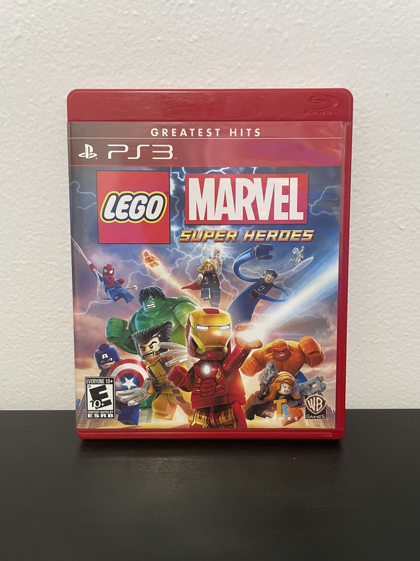 LEGO Marvel Super Heroes PS3 PlayStation 3 Like New CIB Greatest Hits Game