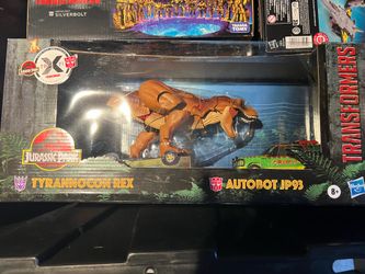 Transformers X Jurassic park toy