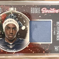 2021 Panini Donruss Football Rookie Sweaters Dez FITZPATRICK 