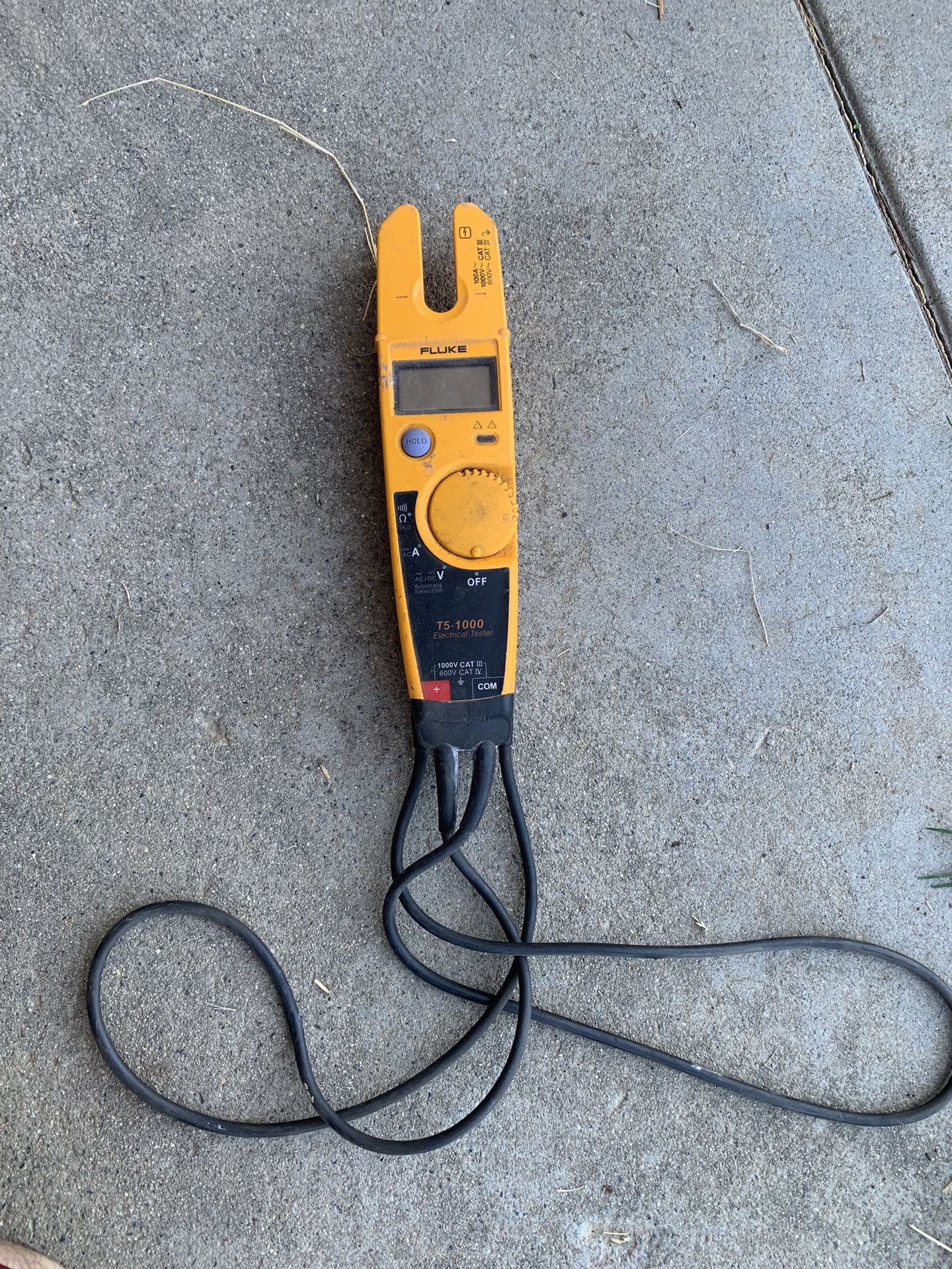 Fluke Voltage Meter Current Tester